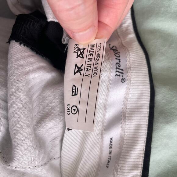 Santorelli Women’s Black Trousers 100% virgin wool Size 32 - Picture 3 of 5